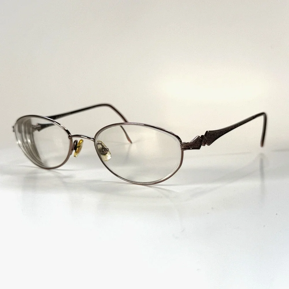 MARCHON Tres Jolie 130 Eyeglasses Frame‎ Only 54-18-135 Nutmeg Womens Full Rim